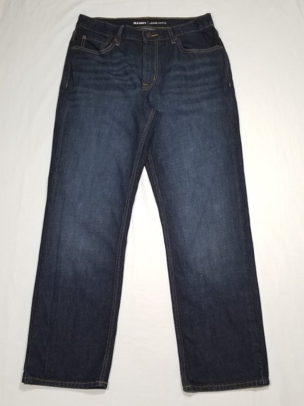 OLD NAVY Size 33 x 32 Loose Straight Leg Jeans 7140E1MD